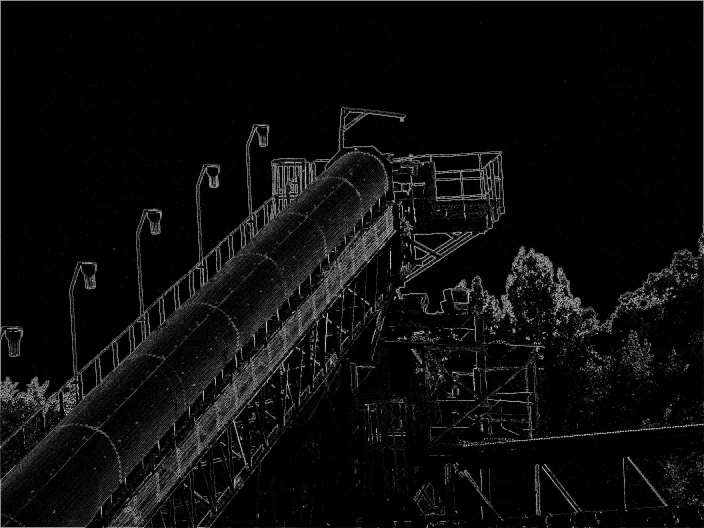 coal elevator outline